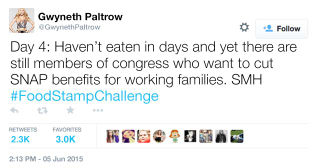 Illustration for article titled Gwyneth Paltrow Tried To Survive A Week On Food Stamps And She Died